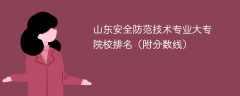 山东安全防范技术专业大专院校排名（附分数线）