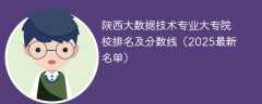陕西大数据技术专业大专院校排名及分数线（2025最新名单）