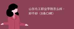 山东化工职业学院怎么样，好不好（8条口碑）