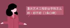 重庆艺术工程职业学院怎么样，好不好（1条口碑）